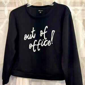 Out of Office Pearl Studded Sweatshirt